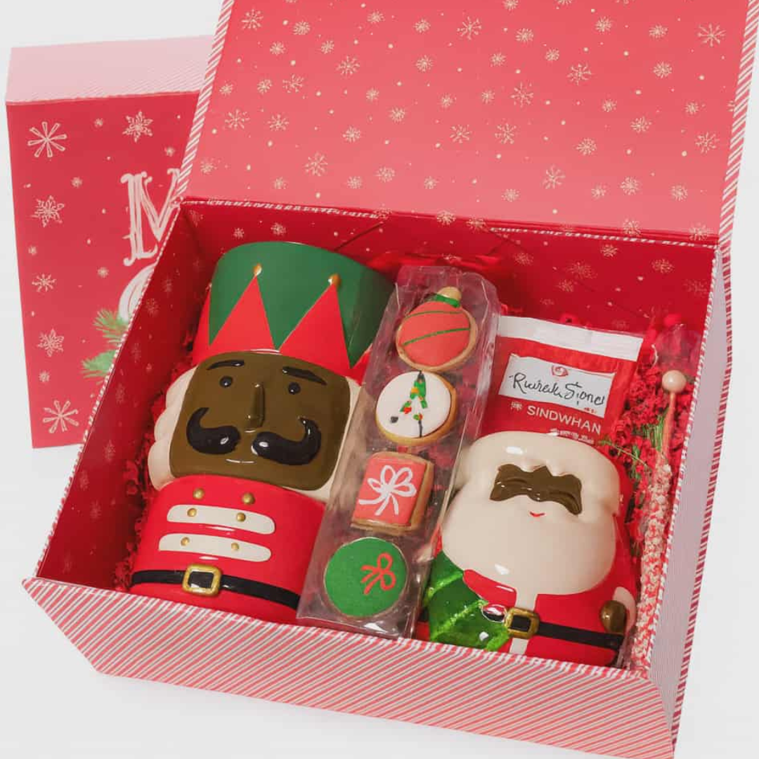 Joy Duo Holiday Gift Box (Click to see Bulk Pricing) – Black Santa